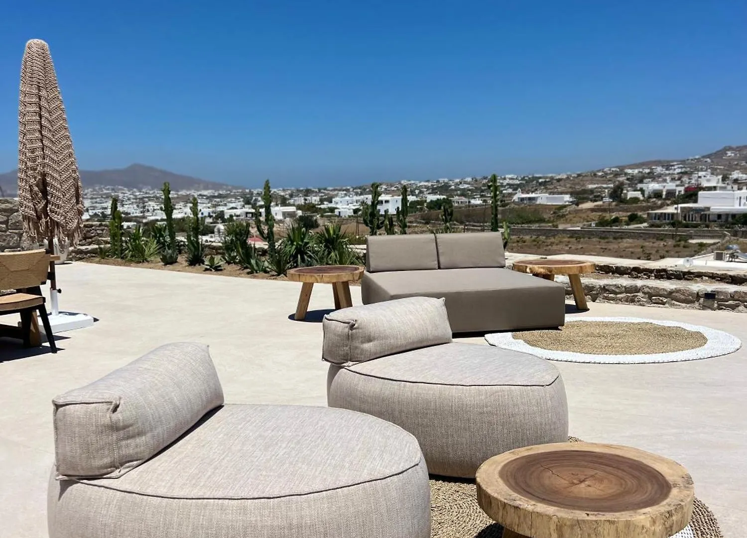 Resort Villa Vayu Mit Meer- Und Hafenblick Mykonos Town