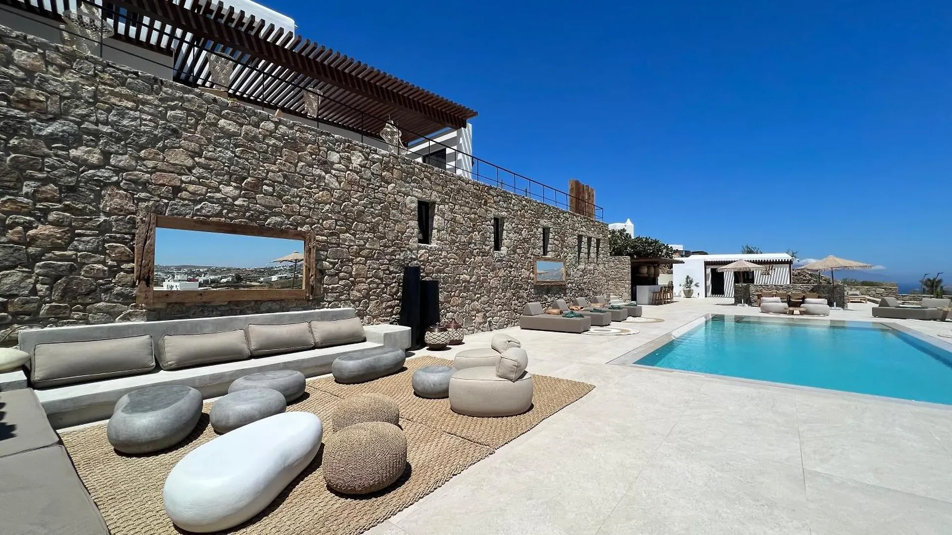 Resort Villa Vayu Mit Meer- Und Hafenblick Mykonos Town
