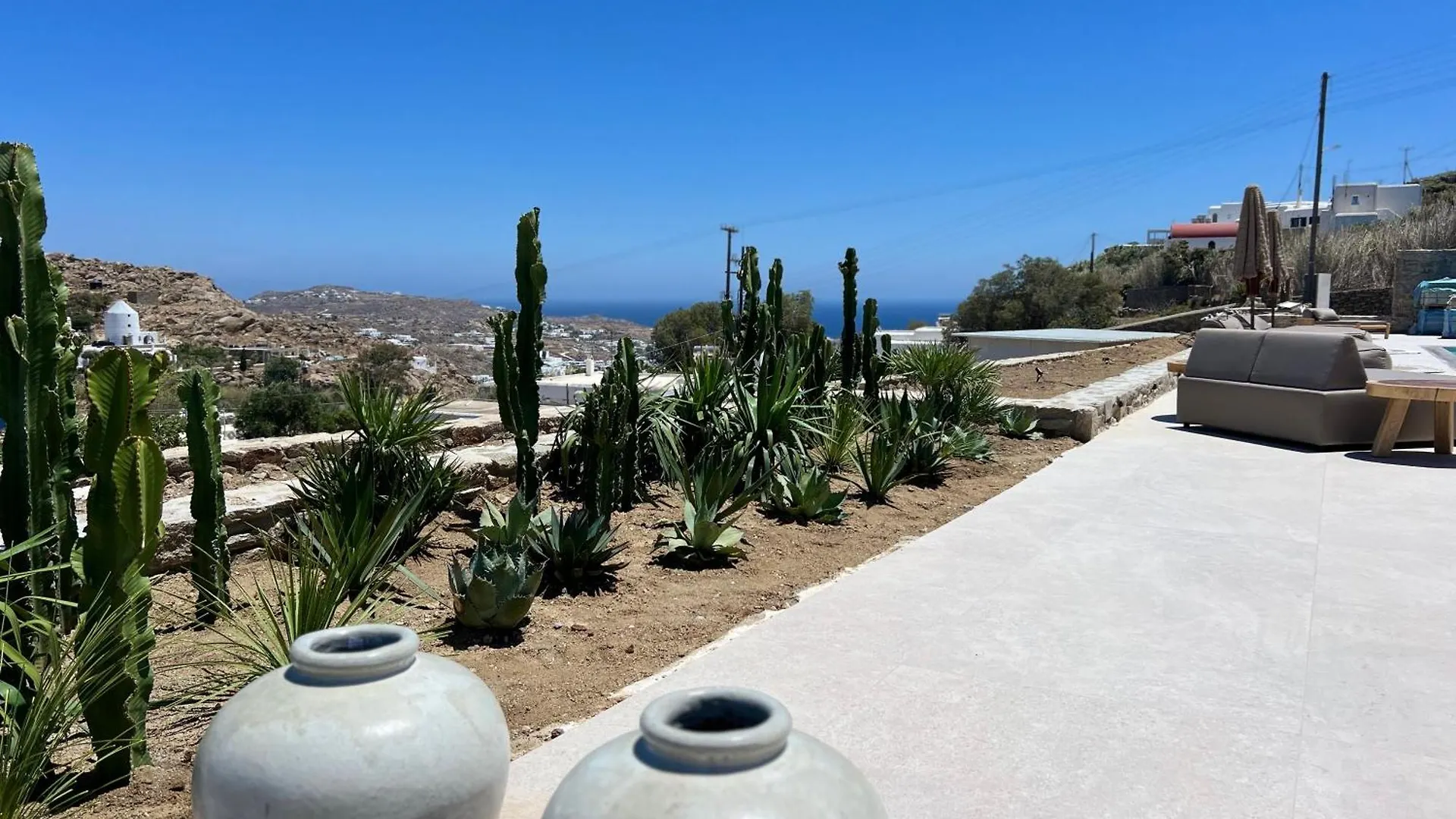 Resort Villa Vayu Mit Meer- Und Hafenblick Mykonos Town