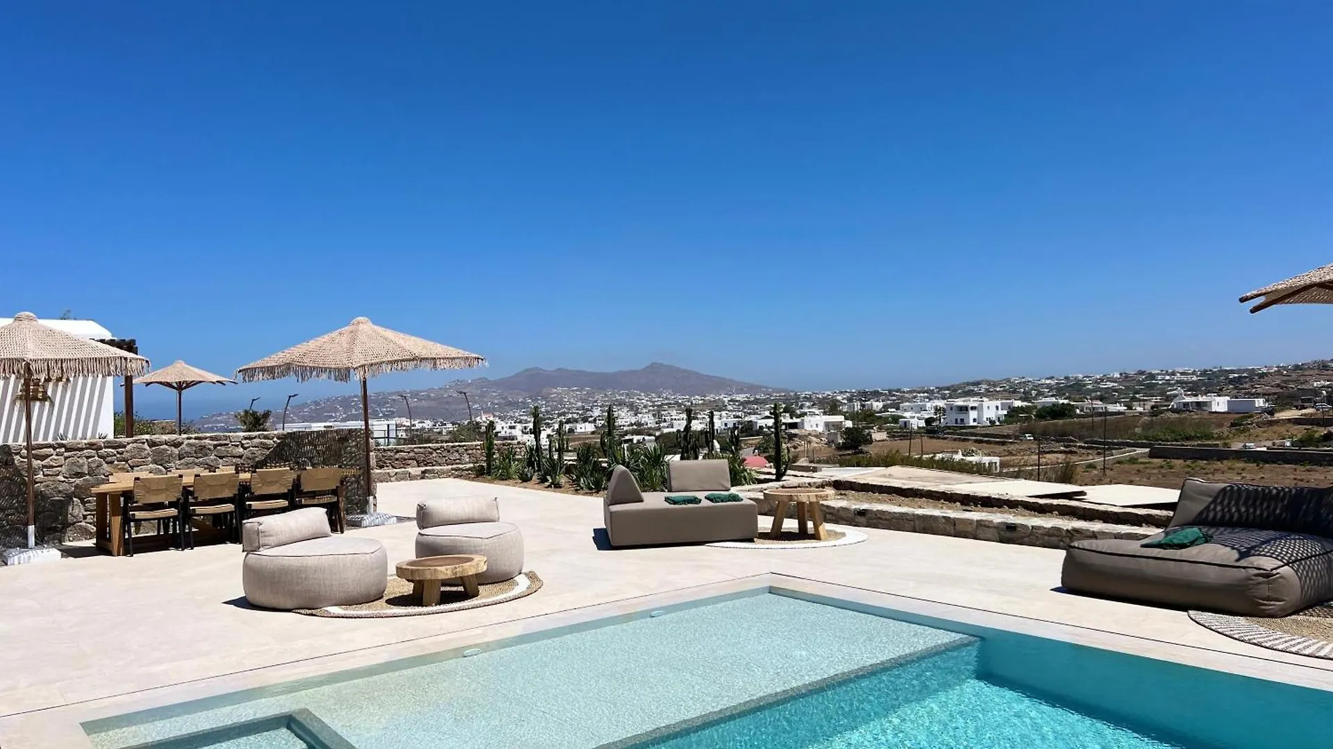 Resort Villa Vayu Mit Meer- Und Hafenblick Mykonos Town Grecia