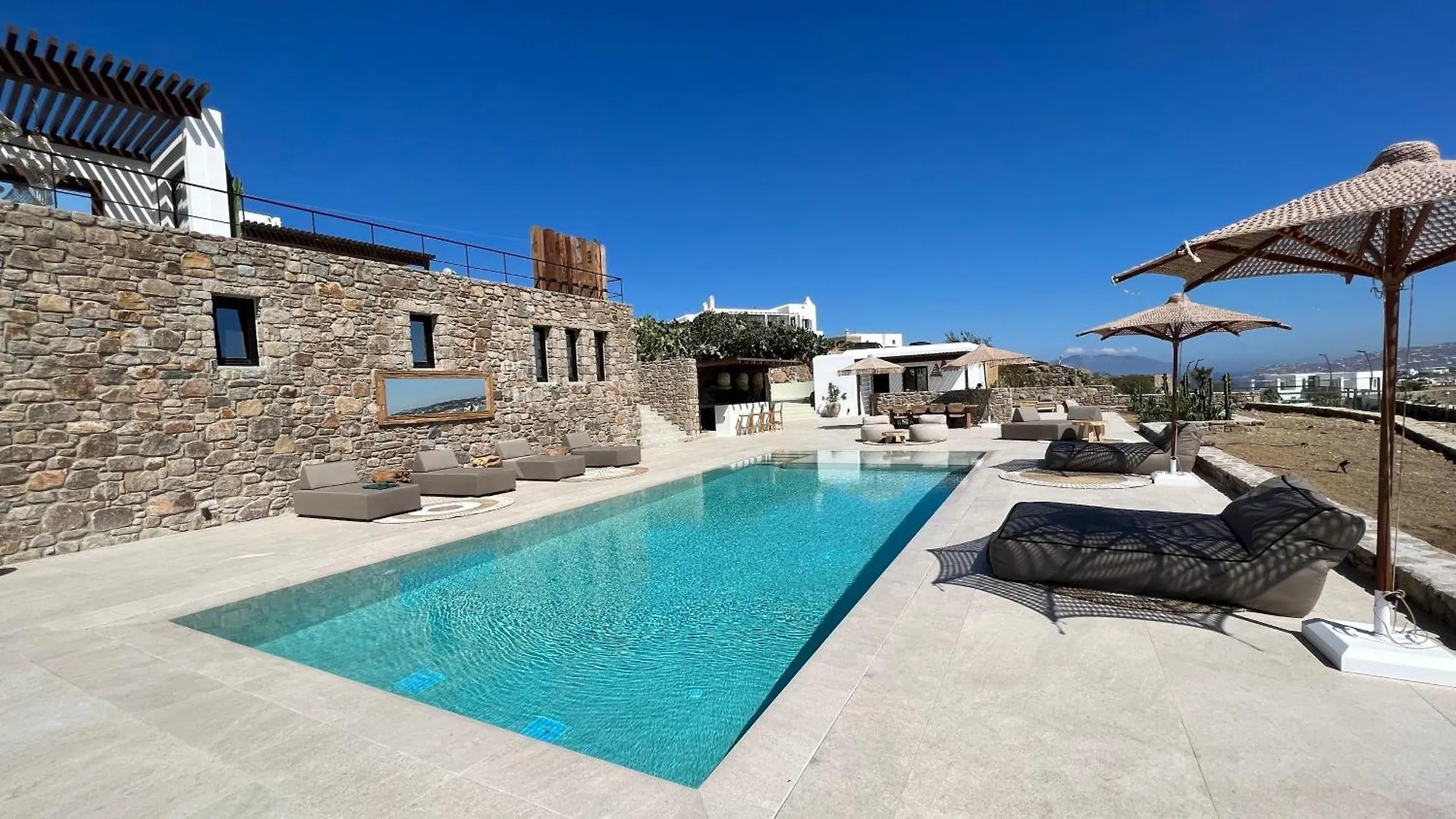 Resort Villa Vayu Mit Meer- Und Hafenblick Mykonos Town
