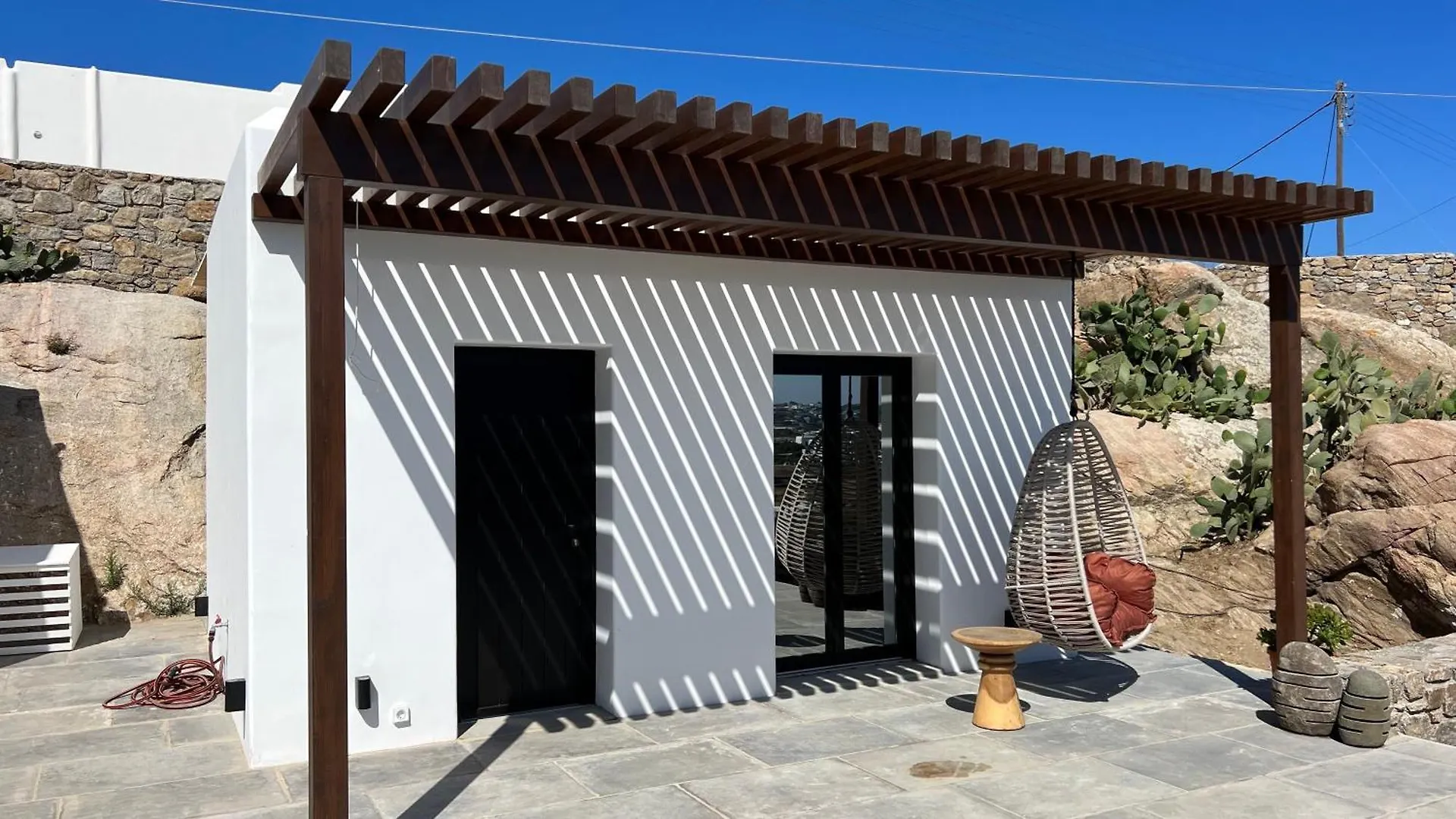 Resort Villa Vayu Mit Meer- Und Hafenblick Mykonos Town