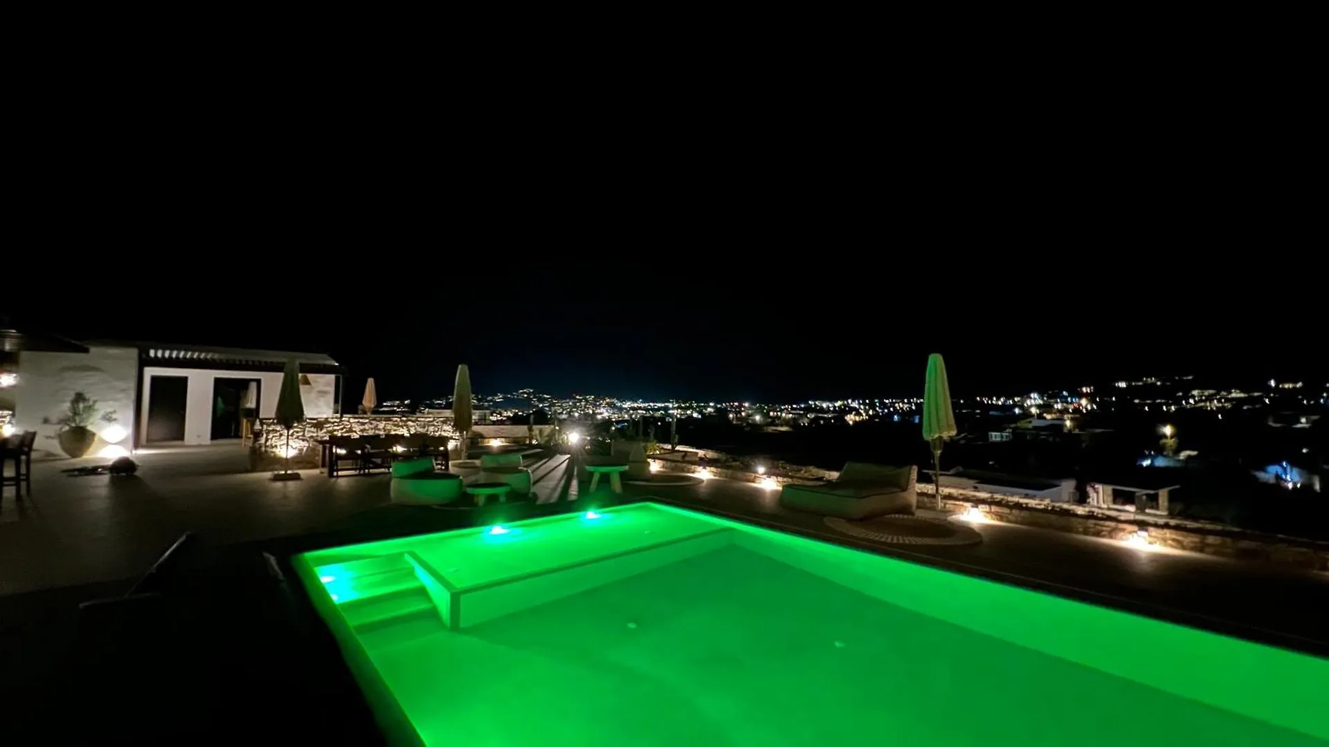 Resort Villa Vayu Mit Meer- Und Hafenblick Mykonos Town
