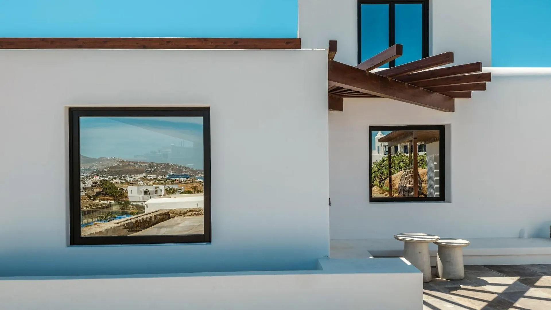 Resort Villa Vayu Mit Meer- Und Hafenblick Mykonos Town