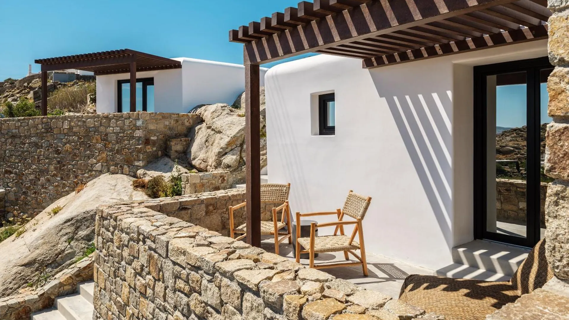 Resort Villa Vayu Mit Meer- Und Hafenblick Mykonos Town