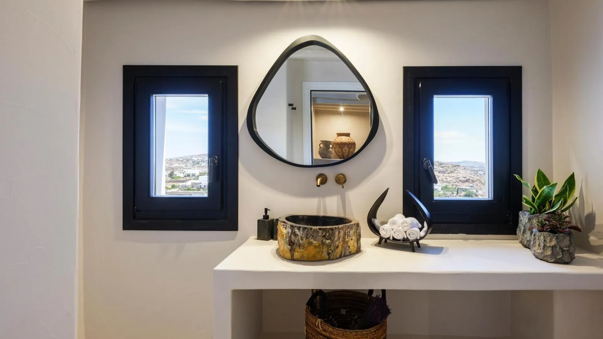 Resort Villa Vayu Mit Meer- Und Hafenblick Mykonos Town