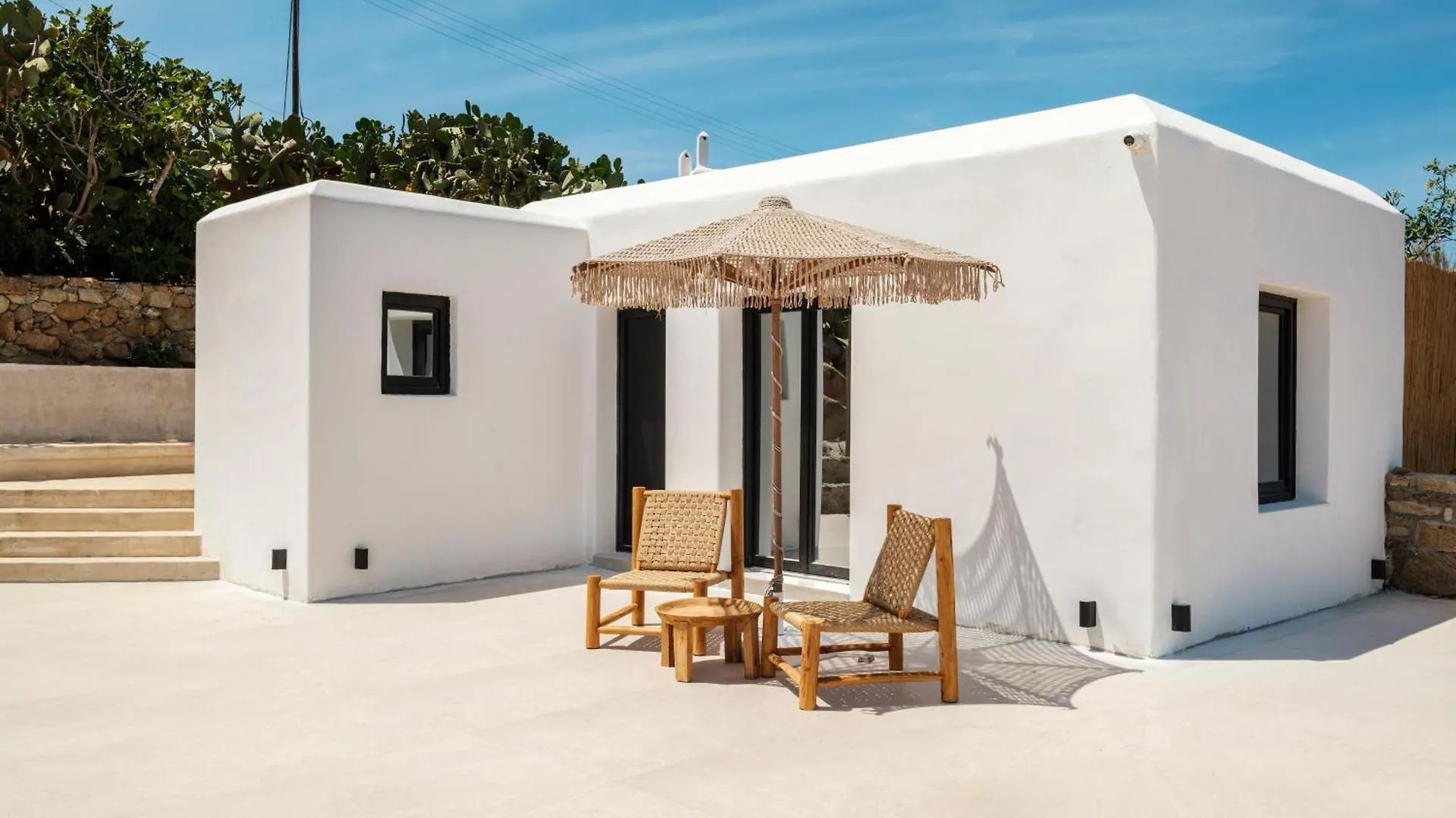 Resort Villa Vayu Mit Meer- Und Hafenblick Mykonos Town Grecia