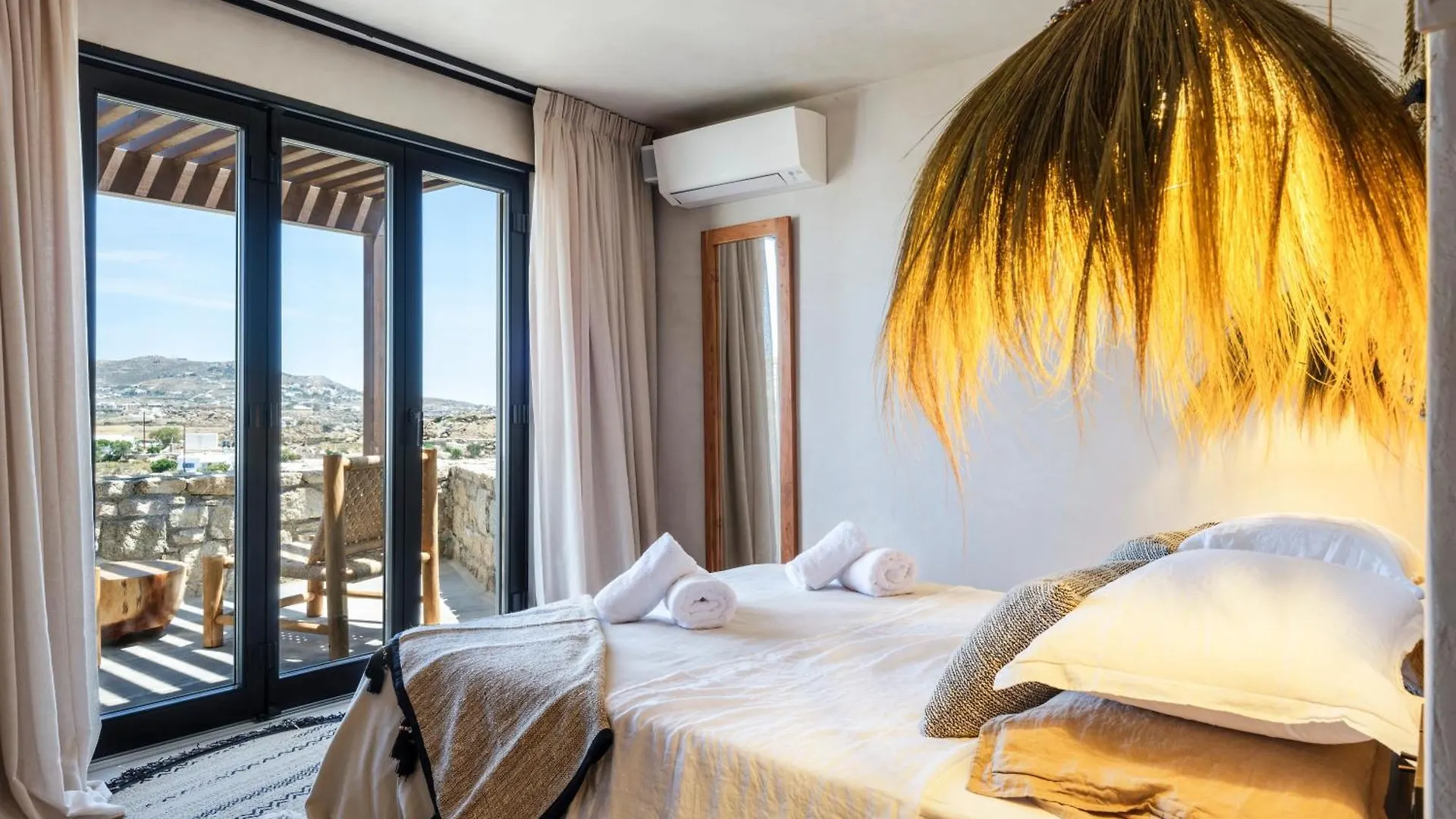 Resort Villa Vayu Mit Meer- Und Hafenblick Mykonos Town