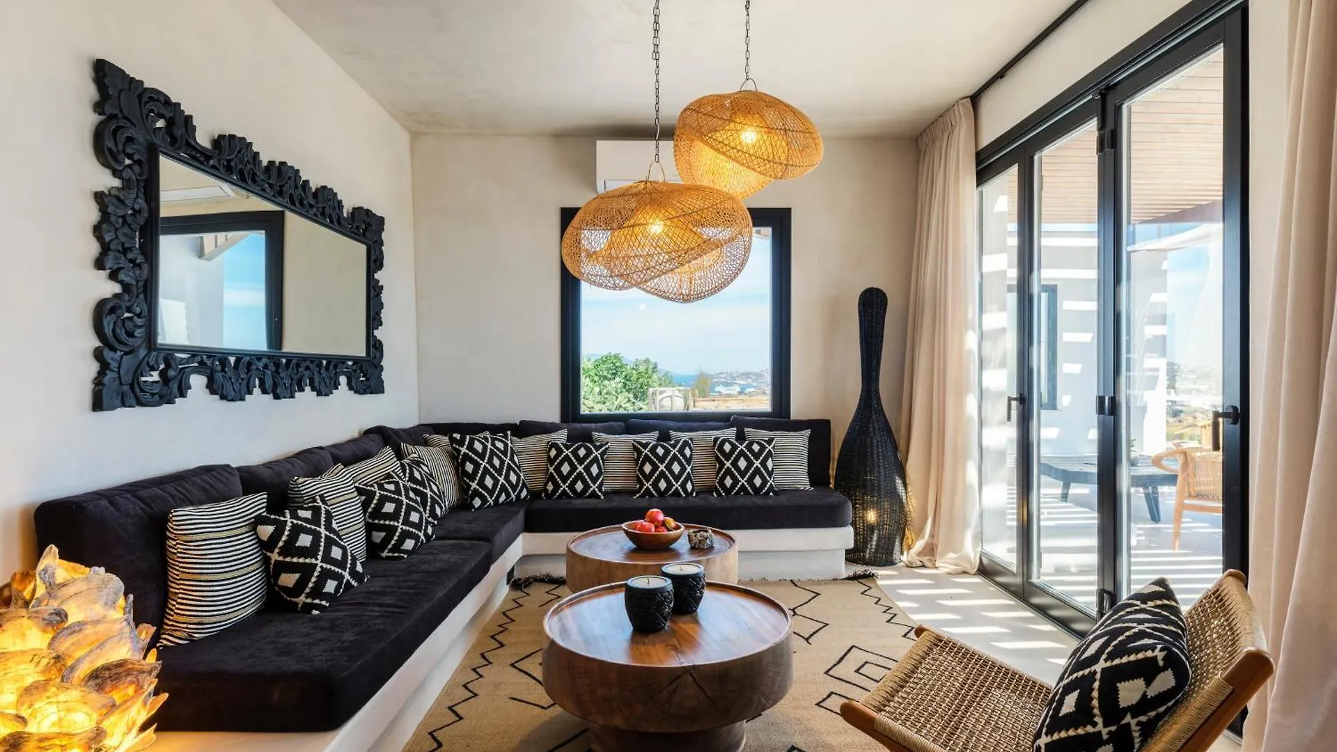 Resort Villa Vayu Mit Meer- Und Hafenblick Mykonos Town Grecia