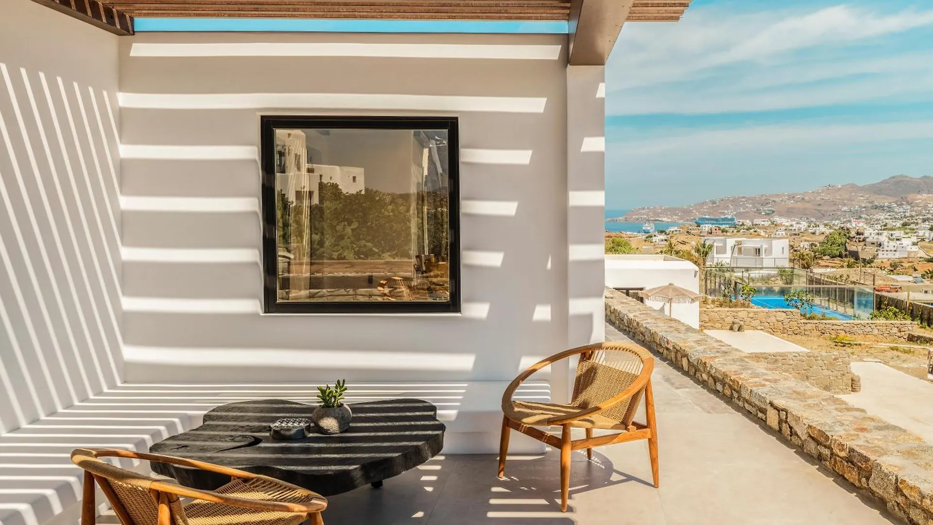 Resort Villa Vayu Mit Meer- Und Hafenblick Mykonos Town