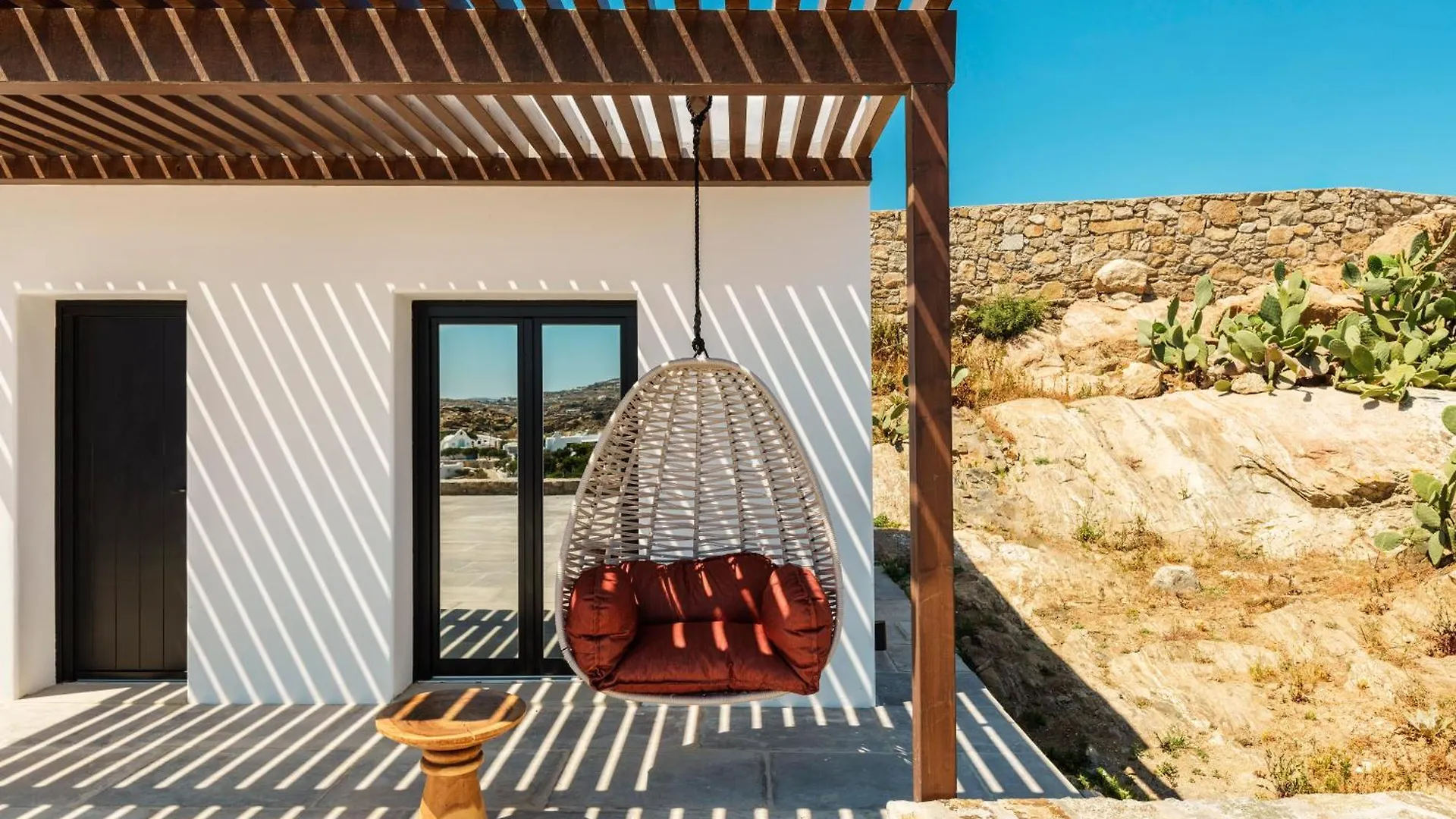 Resort Villa Vayu Mit Meer- Und Hafenblick Mykonos Town